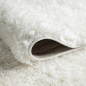 Preview: Teppich flauschig warm in creme