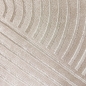 Preview: Moderner Teppich mit Bogen in Beige