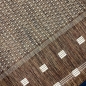 Preview: Stylioscher In- und Outdoor Teppich in Braun