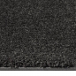 Preview: Klassischer Teppich im Unidesign in anthrazit