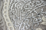 Preview: Designer Teppich Orient in Grau Silber Beige