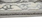 Preview: Designer Teppich Orient in Grau Silber Beige