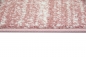 Preview: Designer Teppich Kurzflor Uni Design in Rosa