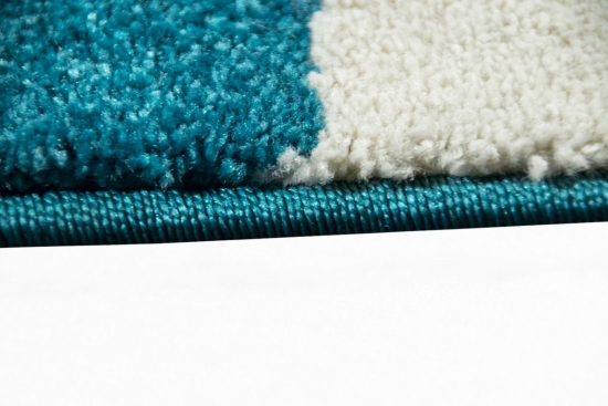 Preview: Kinderteppich Pirat Design mit Konturenschnitt