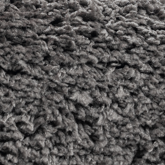 Designerteppich Schlafzimmer einfarbig anthrazit