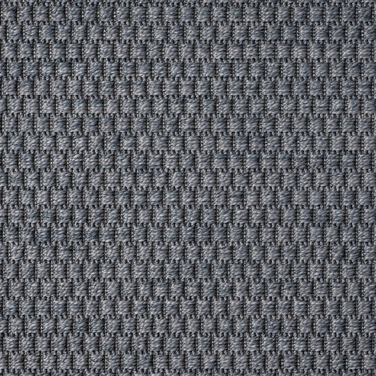 Preview: Stabiler In- und Outdoor-Teppich mit 3d-Effekt und schlichtem Muster | anthrazit blau