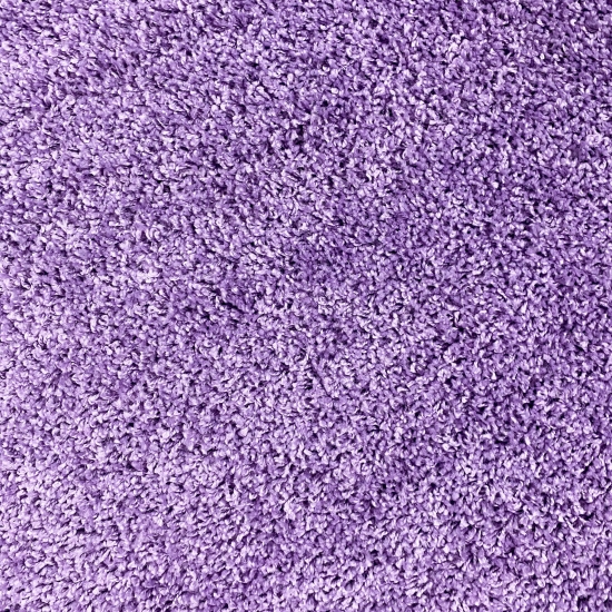 Preview: Hochflor-Teppich in Flieder