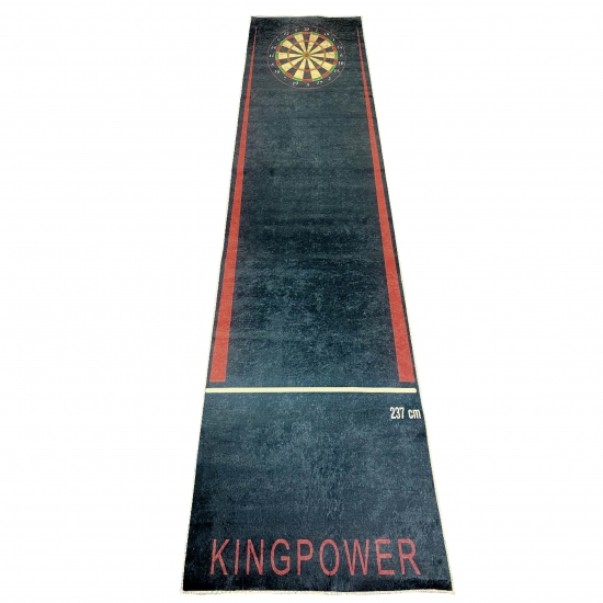 Preview: Dartteppich mit Abwurflinie und Schutz für Boden