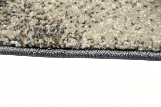 Preview: Designer Teppich im Barock Design Relief Optik in Braun Beige Grau