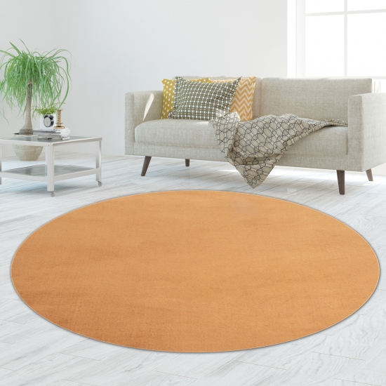 Preview: Teppich mit Hochflor | waschbar | in terra