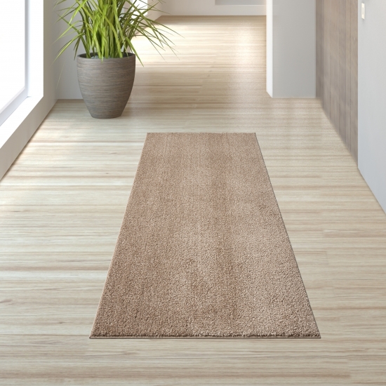 Preview: Klassischer Kuschelteppich warm & kuschelig | in beige