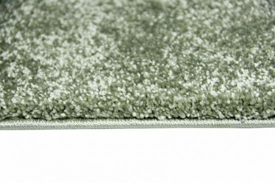 Preview: Designer Teppich Kurzflor mit Uni Design Mint