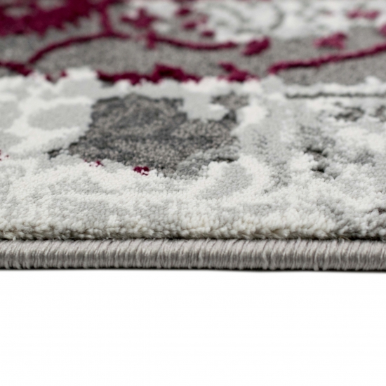 Wohnzimmerteppich Orient Ornamente in rot