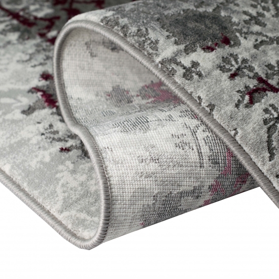 Wohnzimmerteppich Orient Ornamente in rot