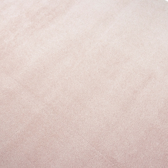 Preview: Teppich Kurzflor Uni Design in Rosa