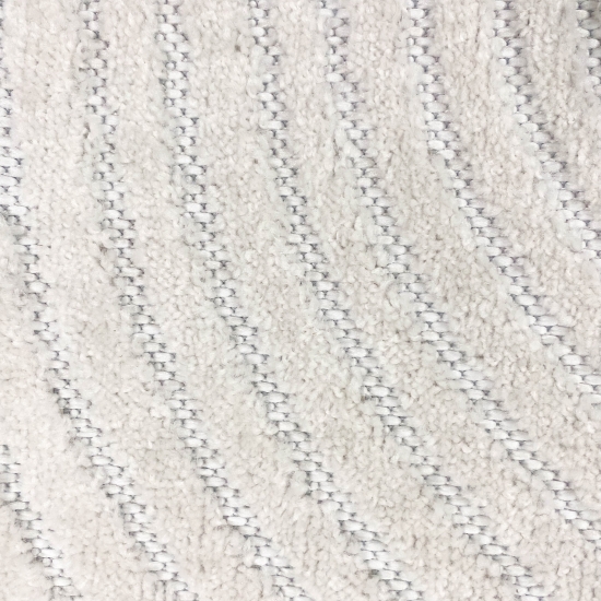 Preview: Waschbarer In- & Outdoor Teppich | Rund in creme