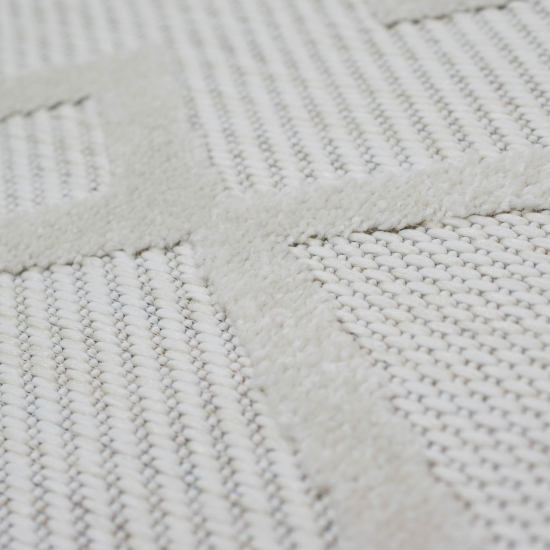 Preview: In- & Outdoor Teppich in creme