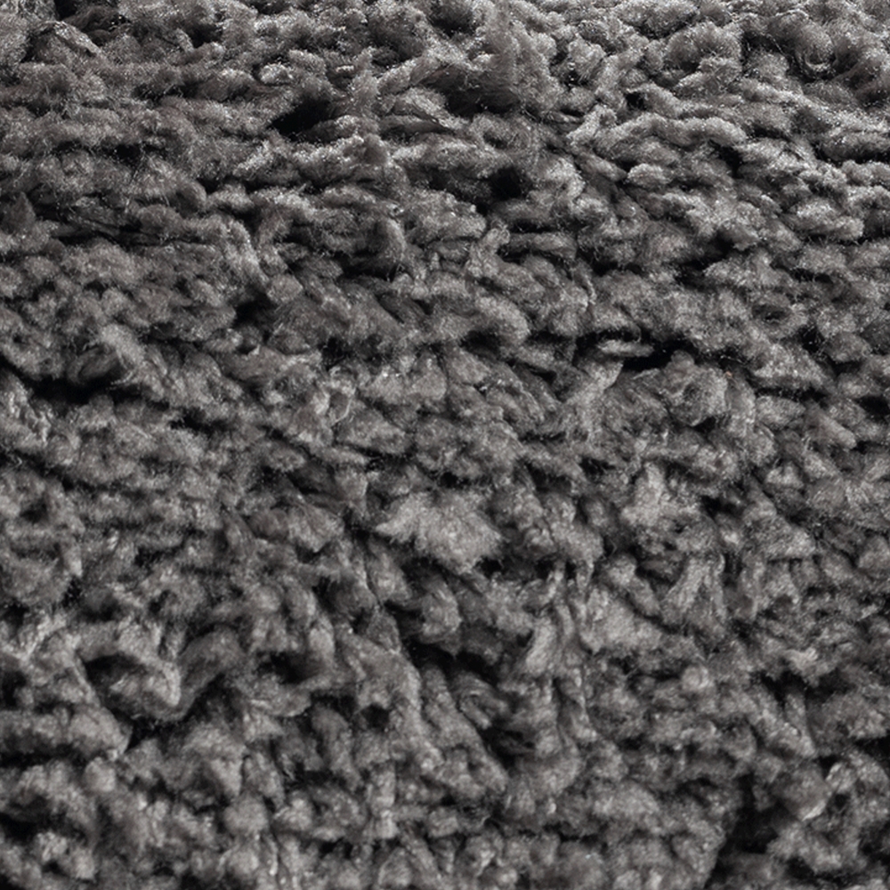 Designerteppich Schlafzimmer einfarbig anthrazit