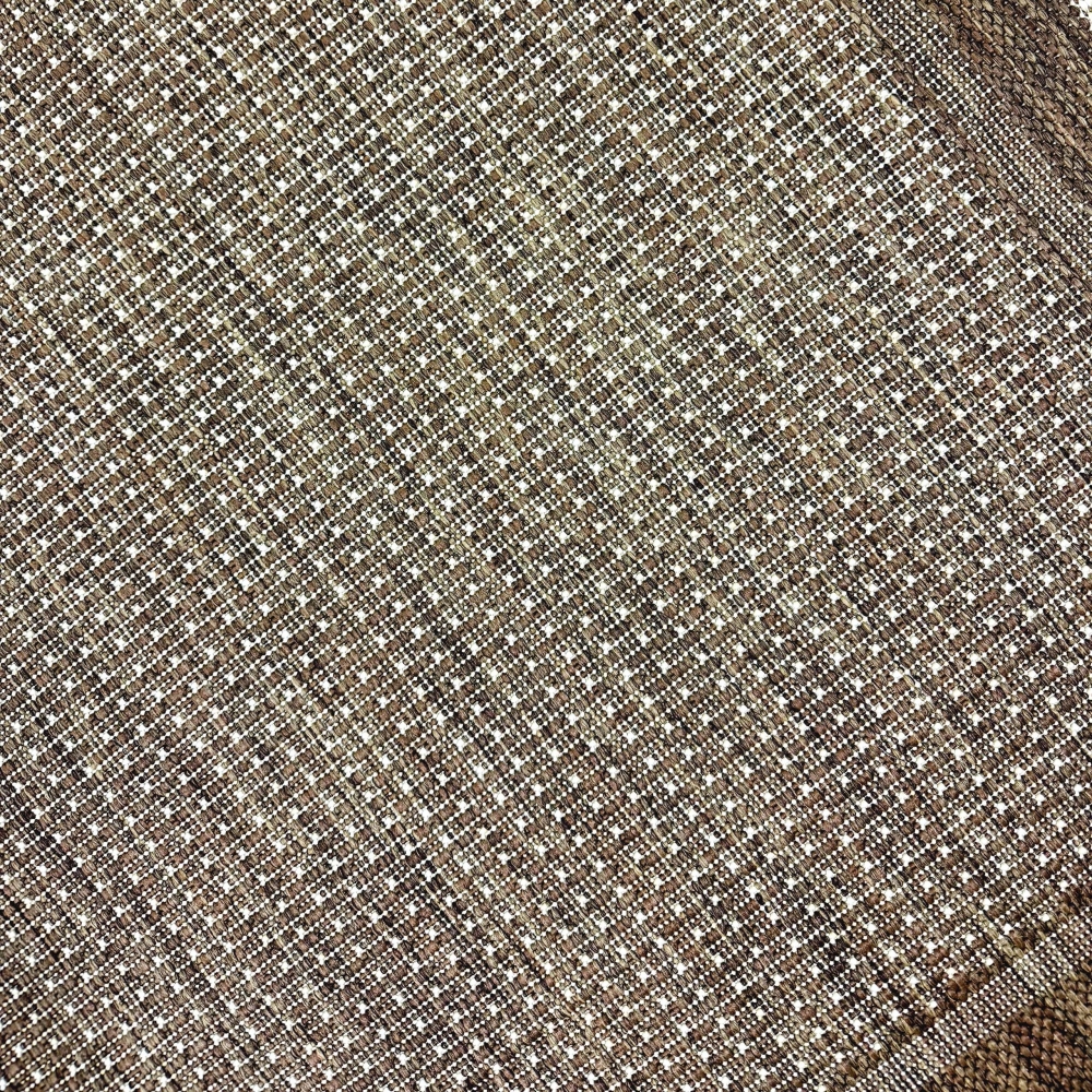 Stylioscher In- und Outdoor Teppich in Braun