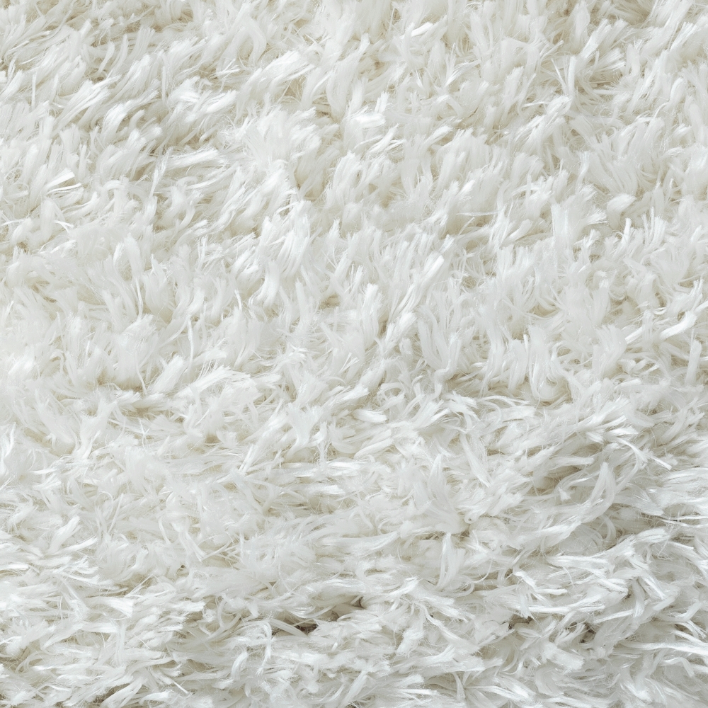 Teppich flauschig warm in creme