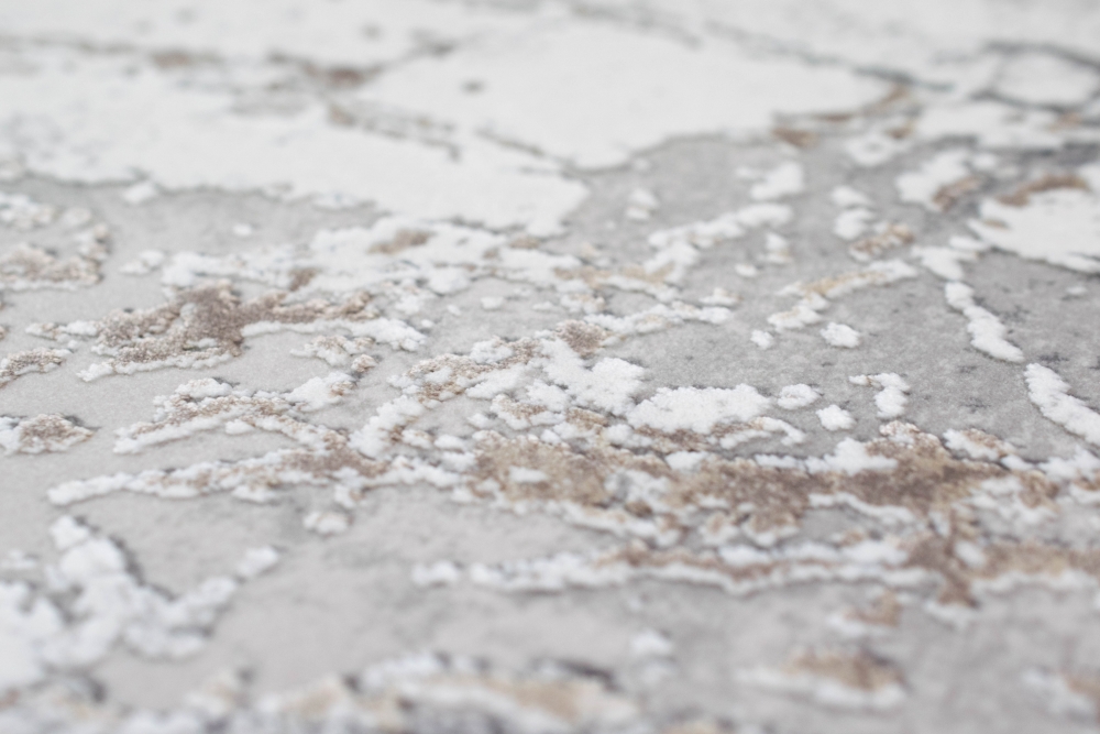 Luxus Teppich in grau